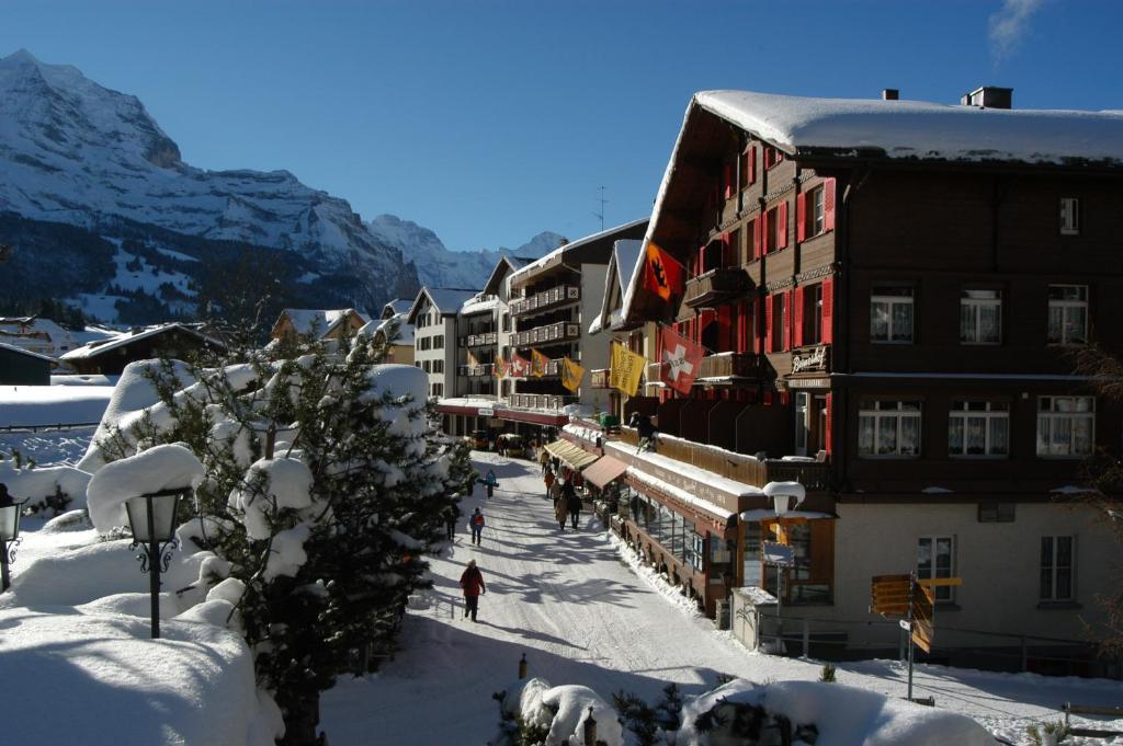 Swiss Lodge Hotel Bernerhof Wengen Exterior photo