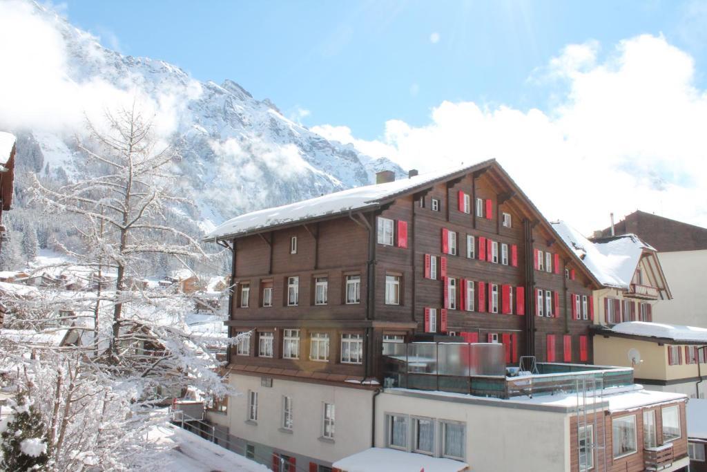 Swiss Lodge Hotel Bernerhof Wengen Exterior photo