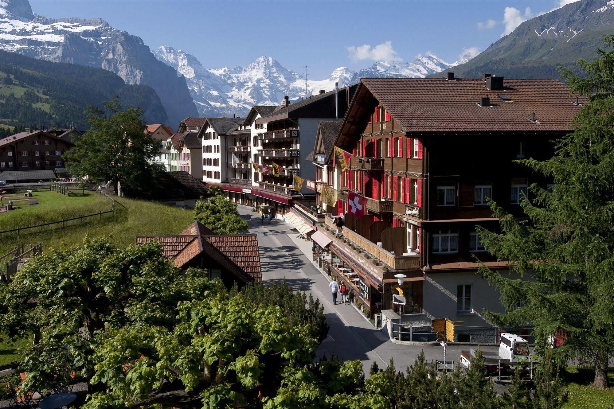 Swiss Lodge Hotel Bernerhof Wengen Exterior photo